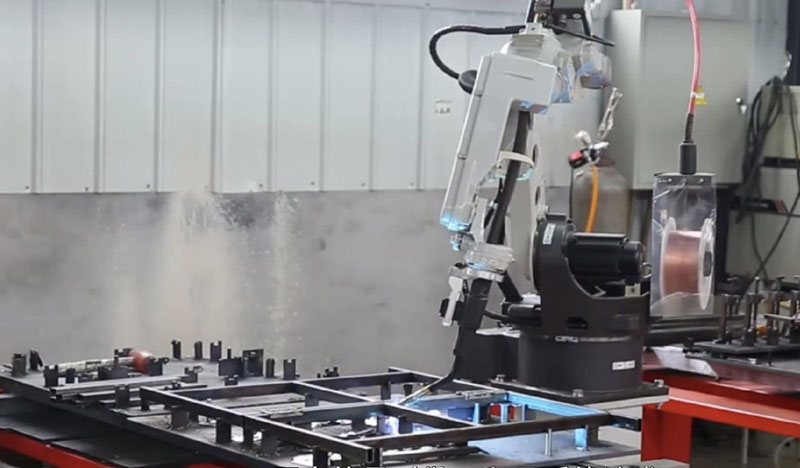 Robotic seamless welding